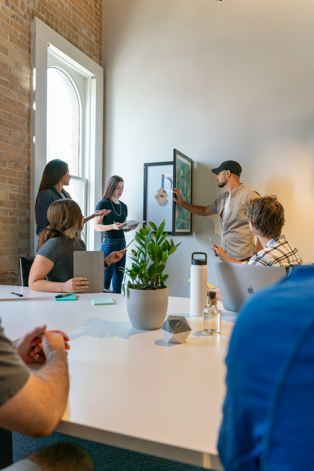 diverse team brainstorming